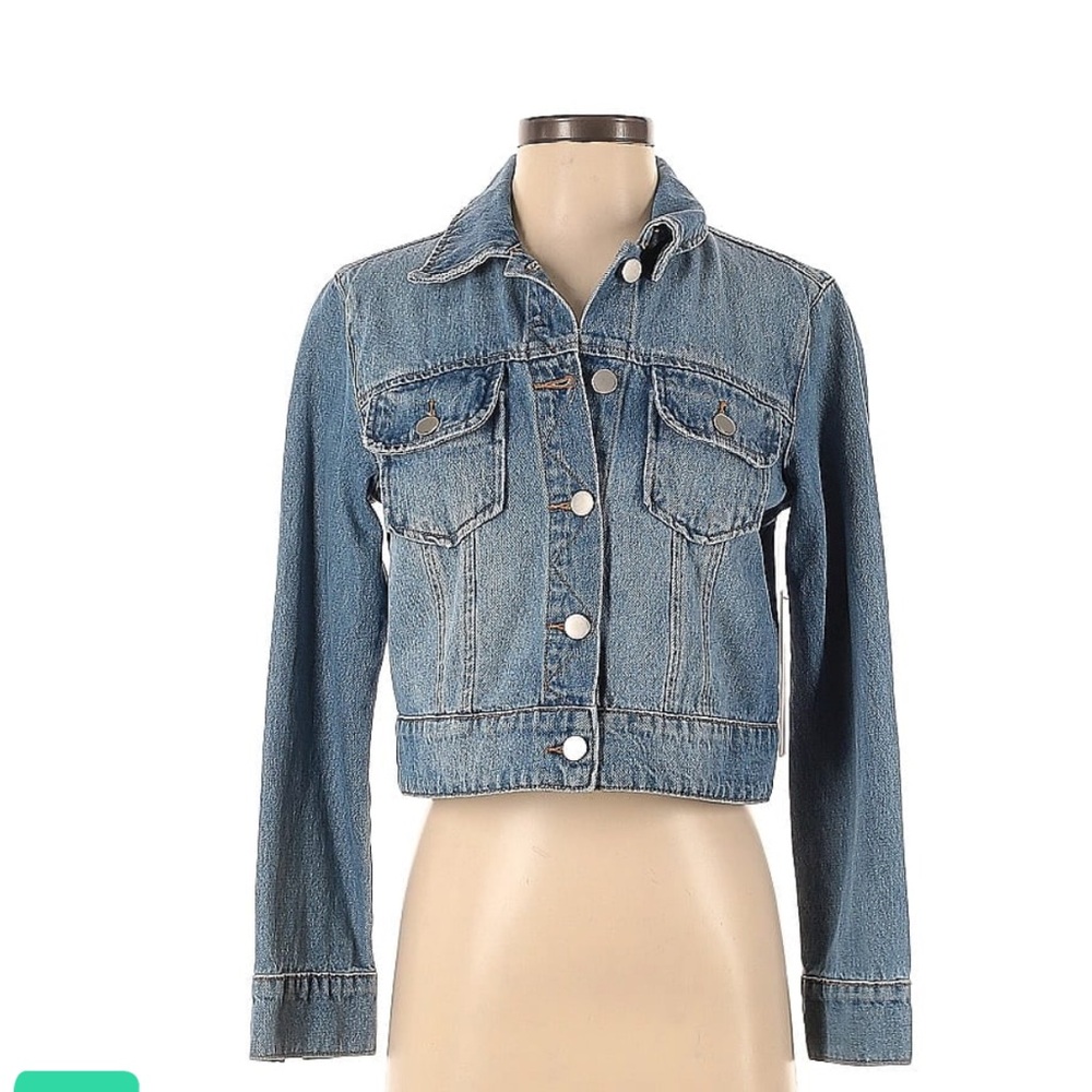 Aqua Denim Jacket